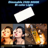 ULANZI VL200 5000mAh Bi-Color LED Video Light for DSLR Camera