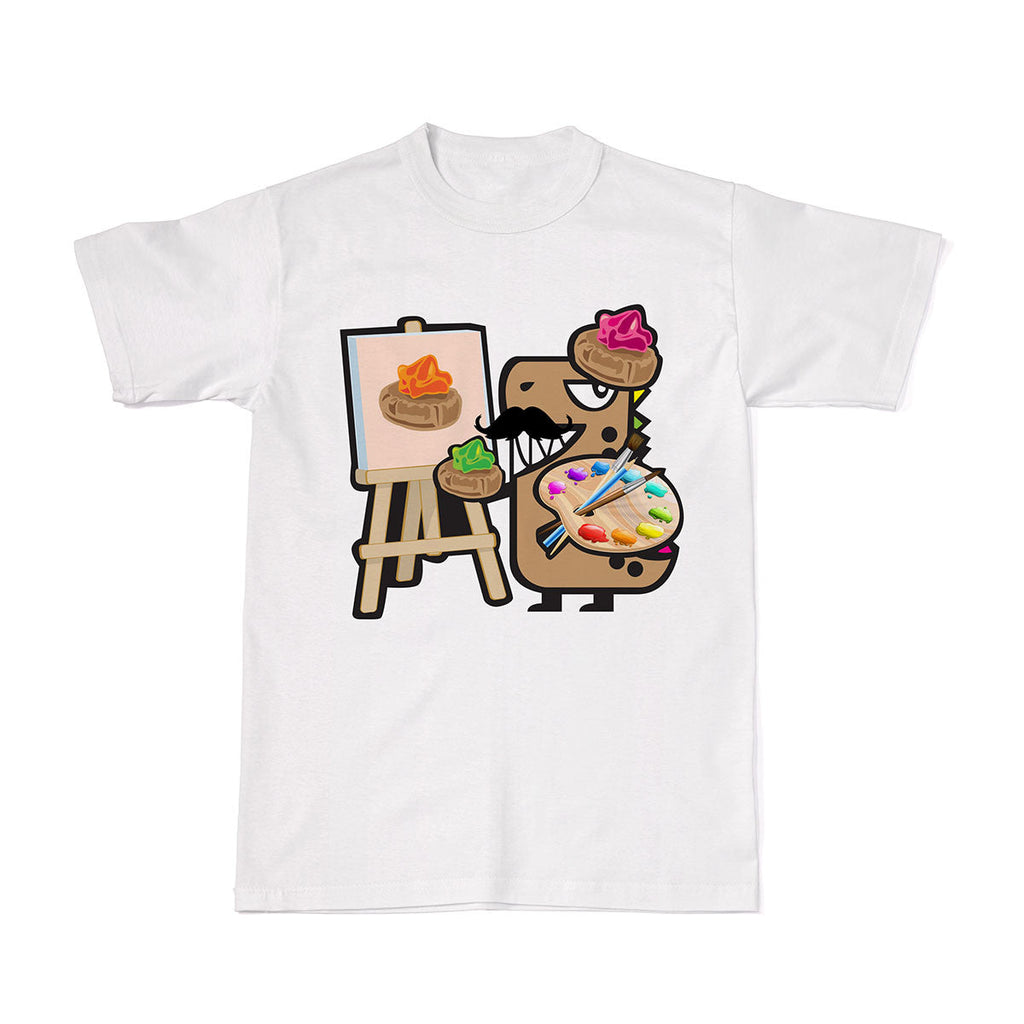 Adventure Tees - Rawr & the Biscuit Gem T-shirt Tee-Saurus