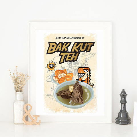 Art Prints - Rawr and the Bak Kut Teh Poster Collection