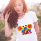Auspicious Designer Tees - WIN Win- Mahjong T-Shirt Tee-Saurus