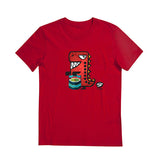 CNY Festive Tees - RED RAWR T-shirts Tee-Saurus