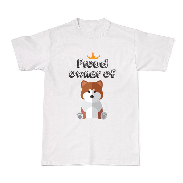Dog - Pet Owner Designer Tees - Akita Inu T-shirt Tee-Saurus