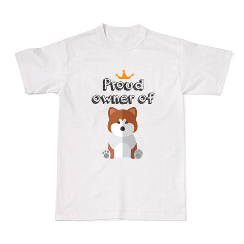 Dog - Pet Owner Designer Tees - Akita Inu T-shirt