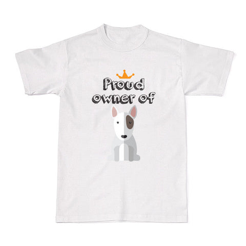 Dog - Pet Owner Designer Tees - Bull Terrier T-shirt