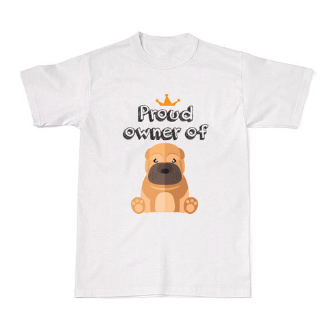 Dog - Pet Owner Designer Tees - Sharpei T-shirt