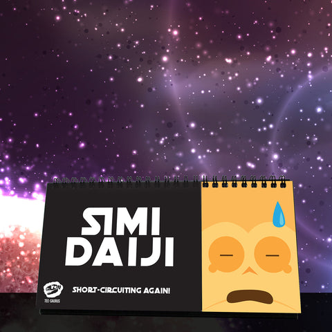 In an Office Very Far Away lies the Office War Buddy Singlish Flipchart