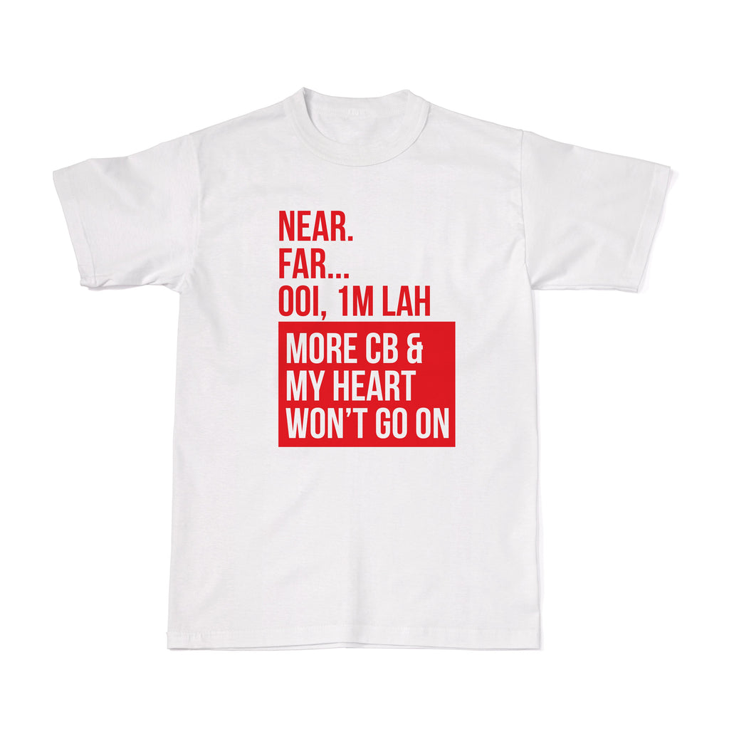 Tee-Saurus CB Tees - CB Classics-Heart-Tshirt Tee-Saurus