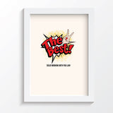 Tee-Saurus Farewell Poster - The Best Tee-Saurus