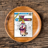 Unique Singapore Postcards Set of 9 by Tee-Saurus – Illustrated Souvenir Cards with Local Food & Cultural Icons