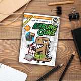 Unique Singapore Postcards Set of 9 by Tee-Saurus – Illustrated Souvenir Cards with Local Food & Cultural Icons