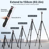 Ulanzi Ombra Travel Tripod – Lightweight & Stable for Creators