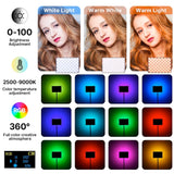 Ulanzi LT003 RGB LED Video Light – Vibrant Lighting for Creators