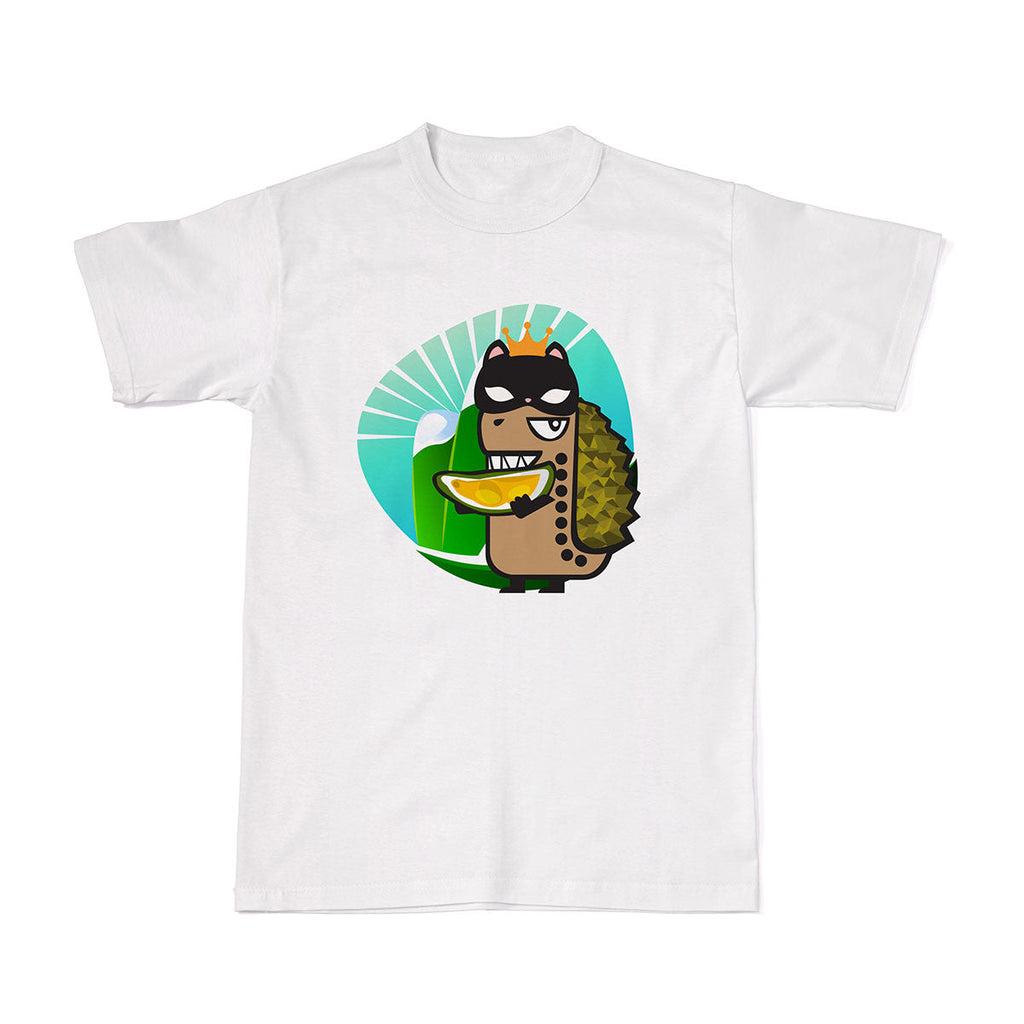 Adventure Tees - Rawr & the Mao Shan Wang Durian T-shirt Tee-Saurus