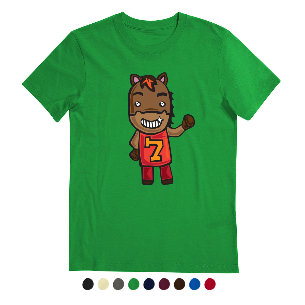 CNY Festive Designer Tees - Zodiac 2020 - Year of The Horse T-Shirt Tee-Saurus