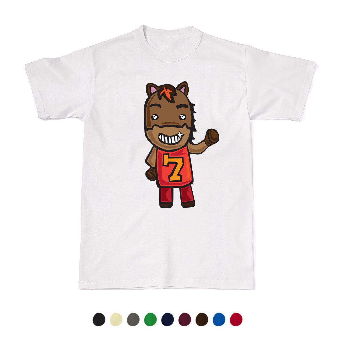 CNY Festive Designer Tees - Zodiac 2020 - Year of The Horse T-Shirt Tee-Saurus