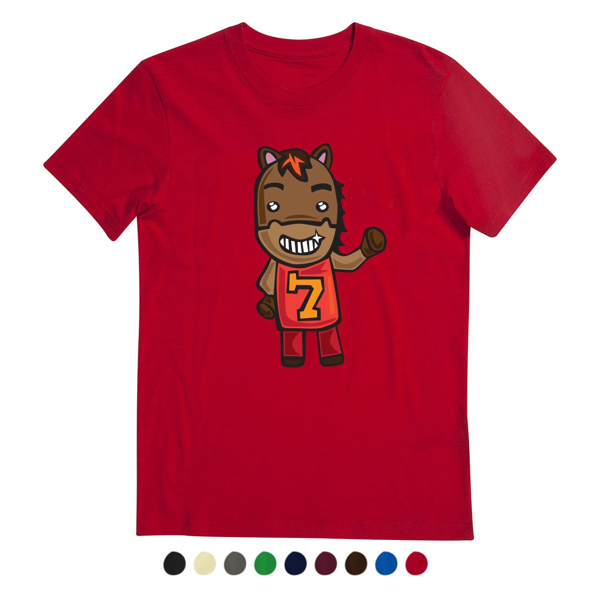 CNY Festive Designer Tees - Zodiac 2020 - Year of The Horse T-Shirt Tee-Saurus
