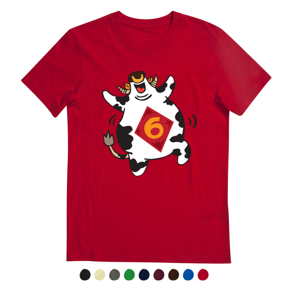 CNY Festive Designer Tees - Zodiac 2020 - Year of the Cow T-Shirt Tee-Saurus