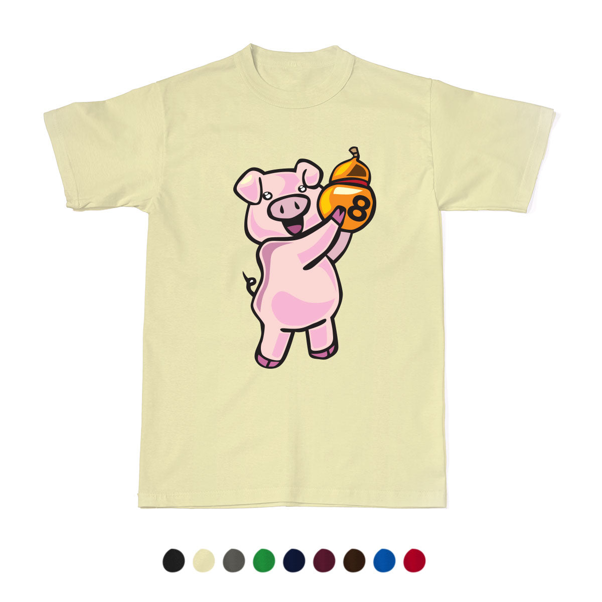 CNY Festive Designer Tees - Zodiac 2020 - Year of the Pig T-Shirt Tee-Saurus