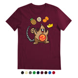 CNY Festive Designer Tees - Zodiac 2020 - Year of the Rat T-Shirt Tee-Saurus