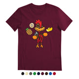 CNY Festive Designer Tees - Zodiac 2020 - Year of the Rooster T-Shirt Tee-Saurus