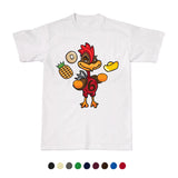 CNY Festive Designer Tees - Zodiac 2020 - Year of the Rooster T-Shirt Tee-Saurus