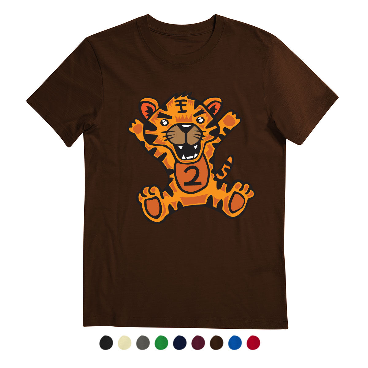 CNY Festive Designer Tees - Zodiac 2020 - Year of the Tiger T-Shirt Tee-Saurus