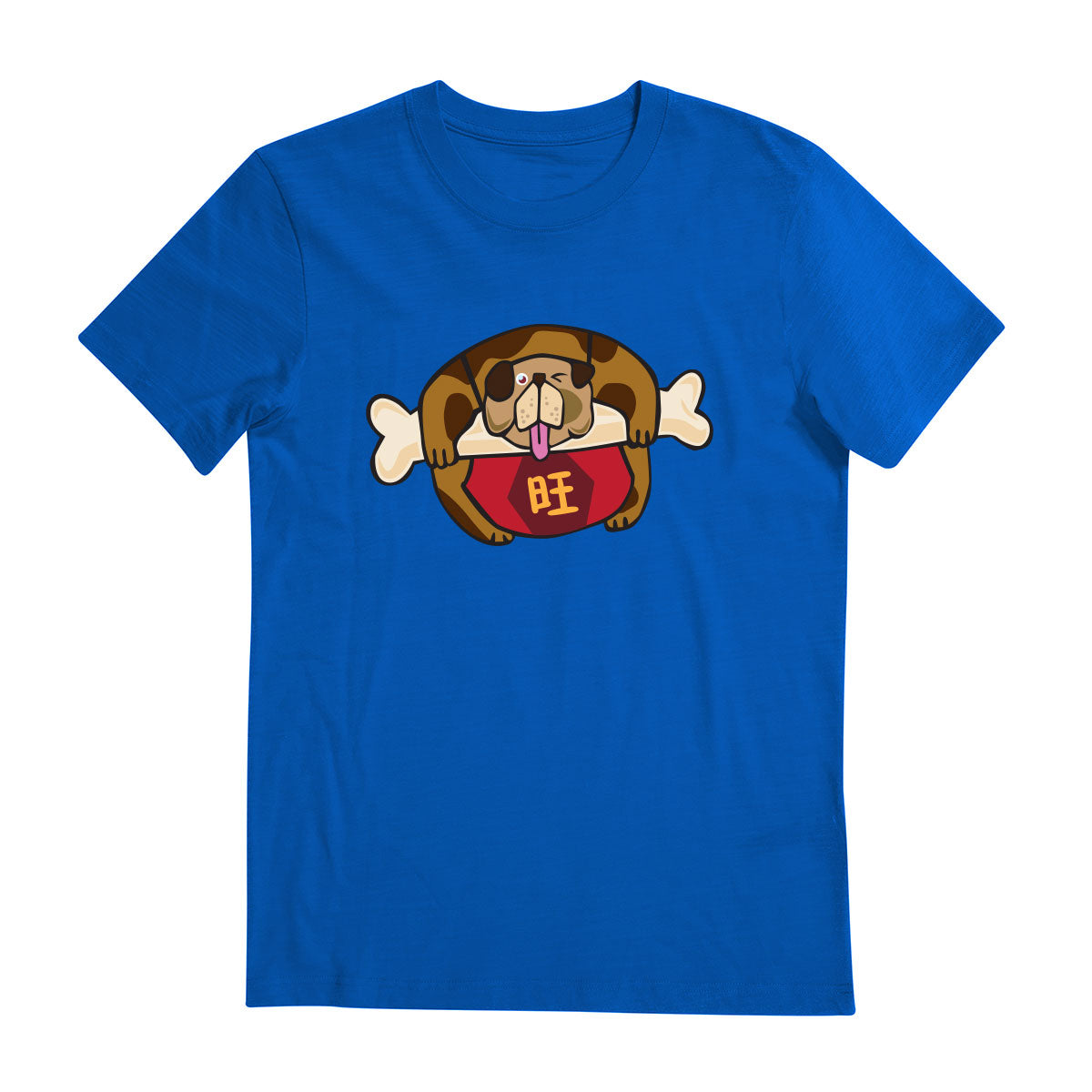 CNY Festive Designer Tees - Zodiac - Year of The Dog T-Shirt Tee-Saurus