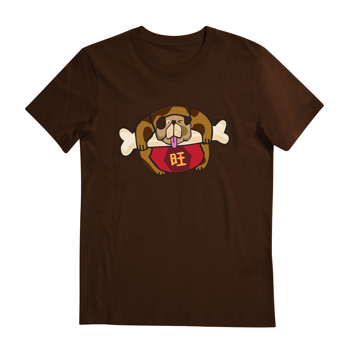 CNY Festive Designer Tees - Zodiac - Year of The Dog T-Shirt Tee-Saurus