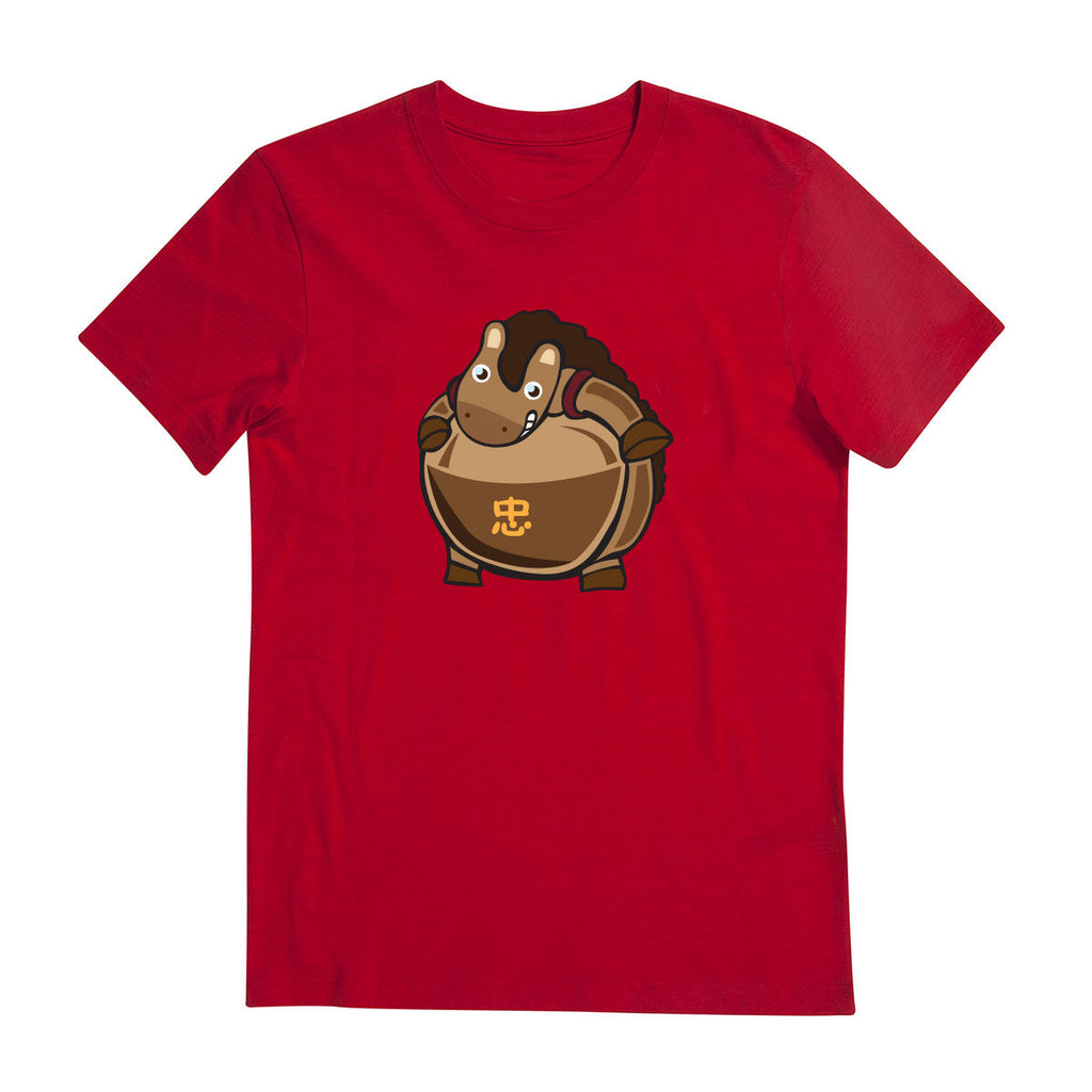 CNY Festive Designer Tees - Zodiac - Year of The Horse T-Shirt Tee-Saurus
