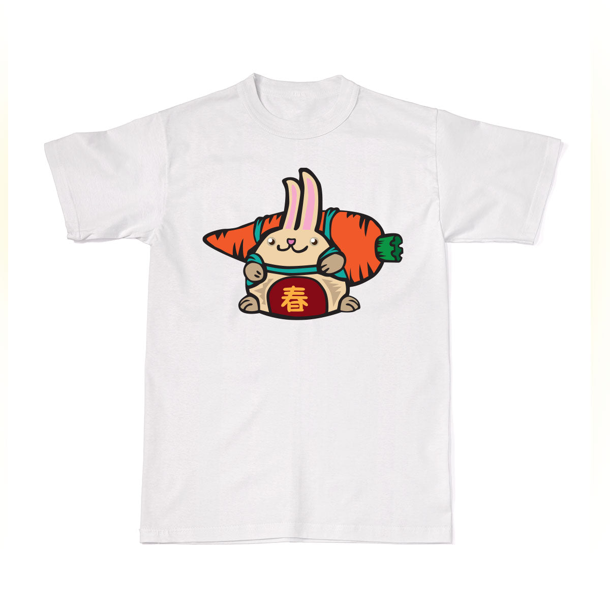 CNY Festive Designer Tees - Zodiac - Year of the Rabbit T-Shirt Tee-Saurus