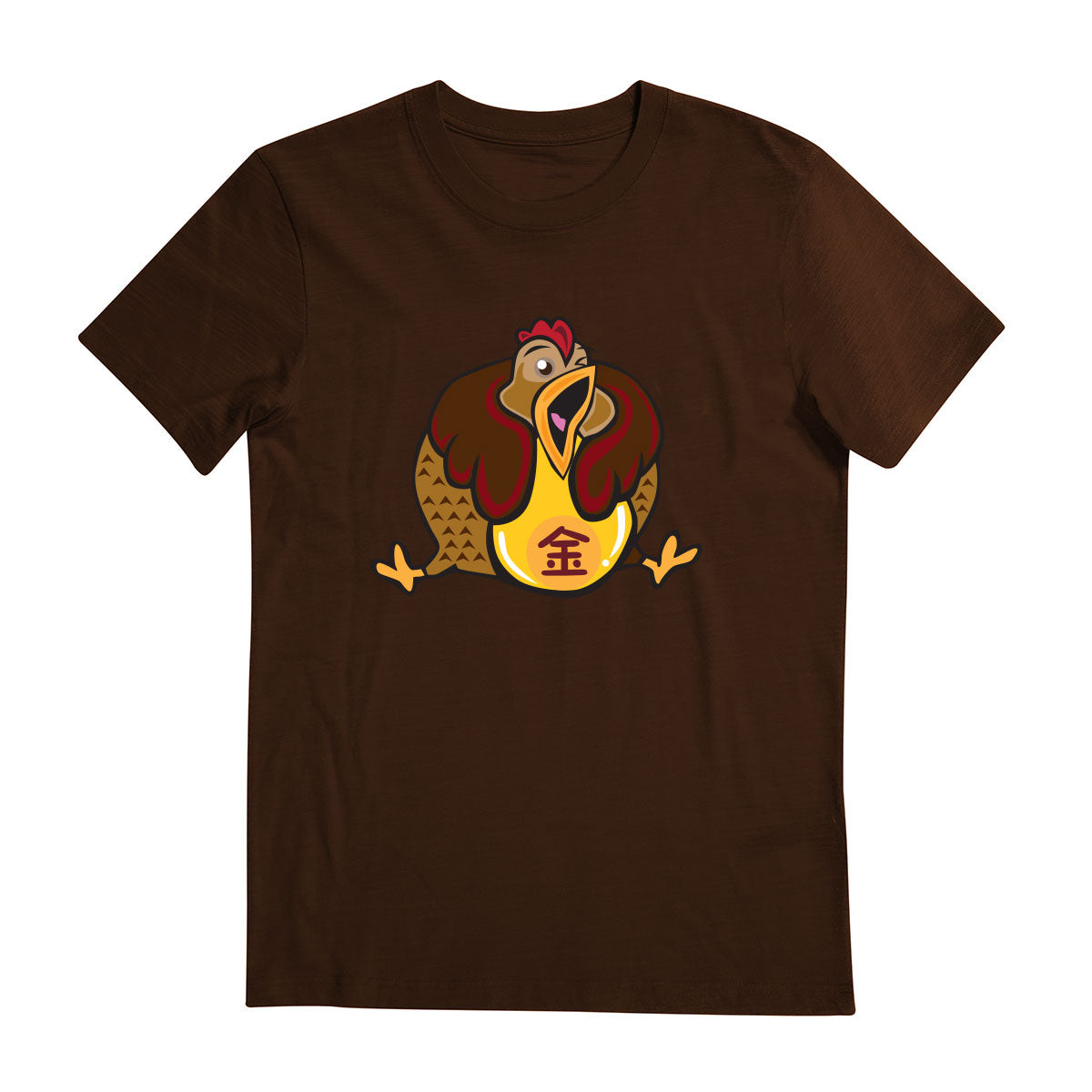 CNY Festive Designer Tees - Zodiac - Year of the Rooster T-Shirt Tee-Saurus
