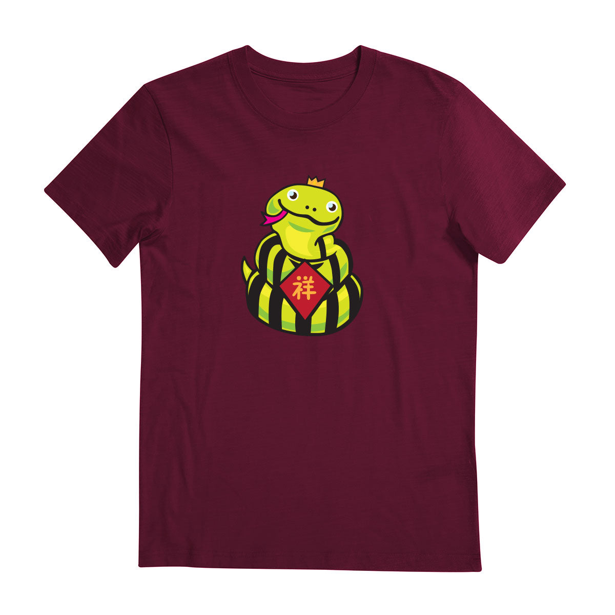 CNY Festive Designer Tees - Zodiac - Year of the Snake T-Shirt Tee-Saurus