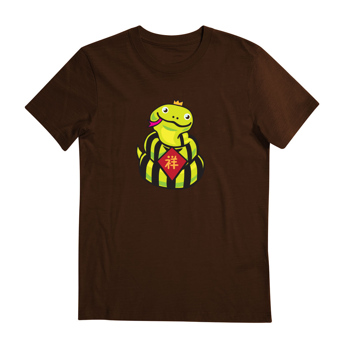 CNY Festive Designer Tees - Zodiac - Year of the Snake T-Shirt Tee-Saurus