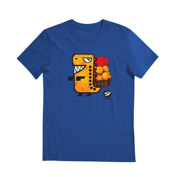CNY Festive Tees - ORANGE RAWR T-shirts Tee-Saurus
