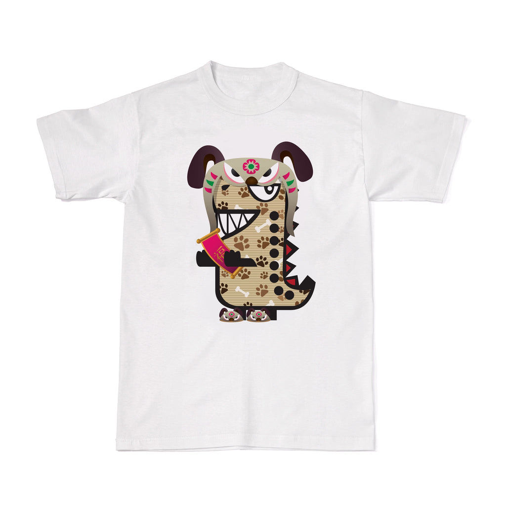 CNY Festive Tees - Zodiacs - Dog - T-shirt Tee-Saurus