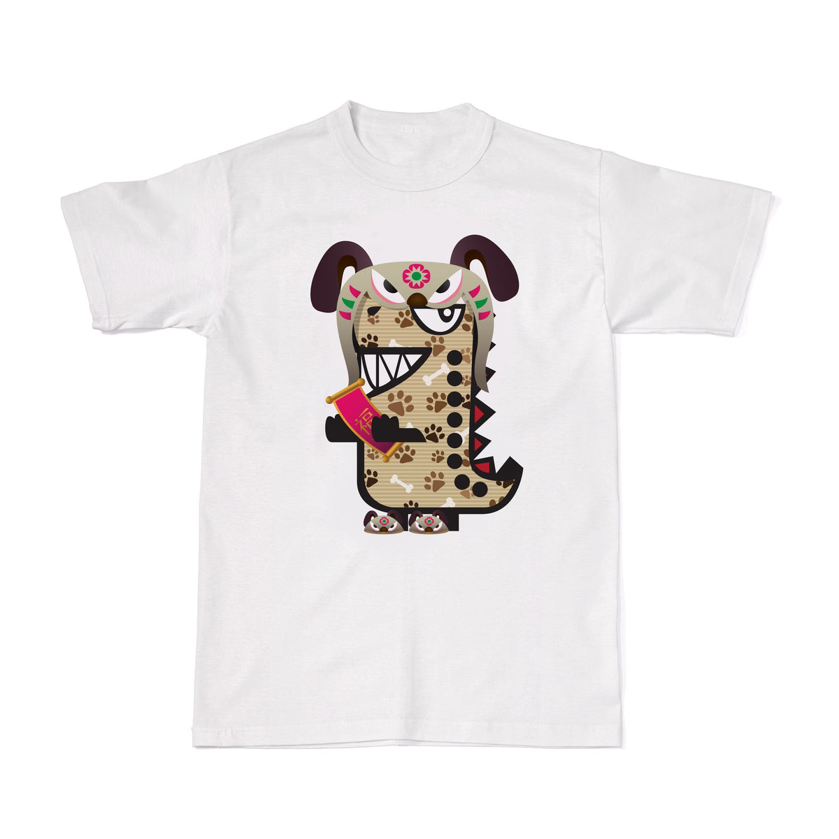 CNY Festive Tees - Zodiacs - Dog - T-shirt Tee-Saurus
