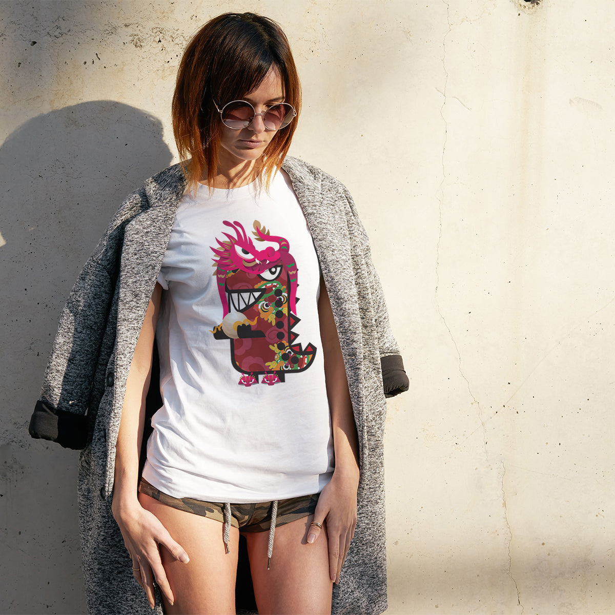 CNY Festive Tees - Zodiacs - Dragon T-shirt Tee-Saurus