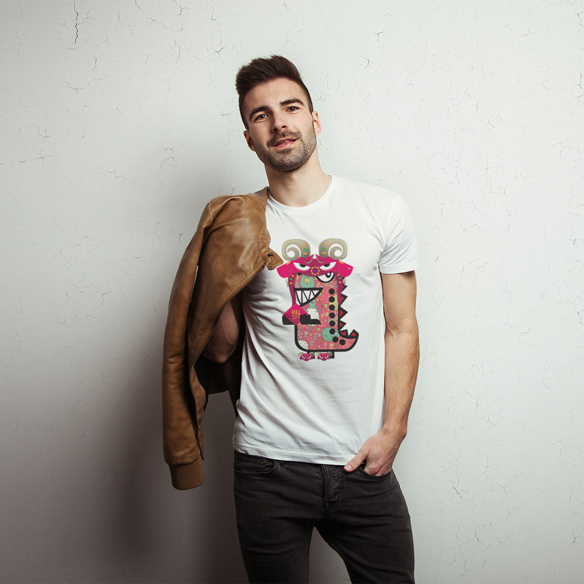 CNY Festive Tees - Zodiacs - Goat T-shirt Tee-Saurus