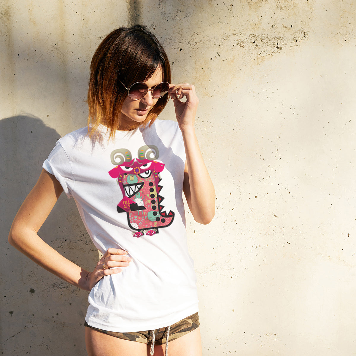 CNY Festive Tees - Zodiacs - Goat T-shirt Tee-Saurus