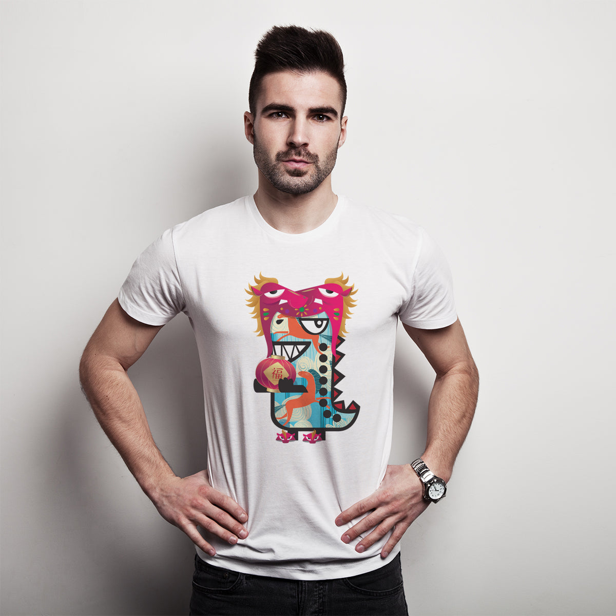 CNY Festive Tees - Zodiacs - Horse T-shirt Tee-Saurus