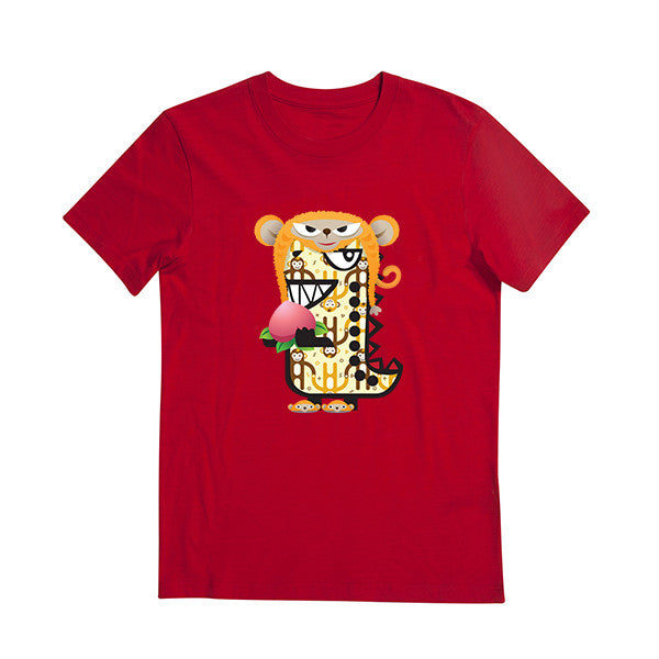 CNY Festive Tees - Zodiacs - Monkey T-shirt Tee-Saurus