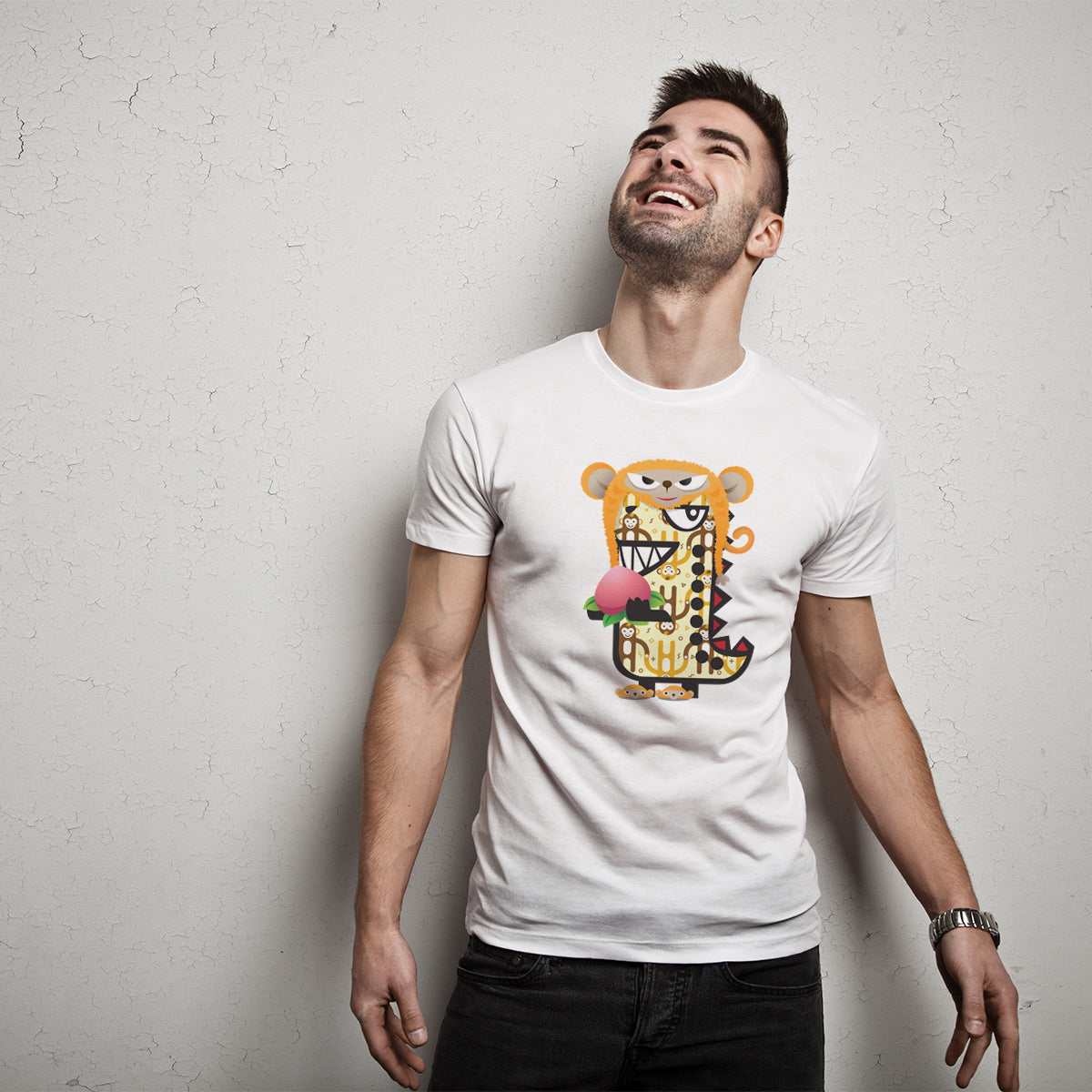 CNY Festive Tees - Zodiacs - Monkey T-shirt Tee-Saurus