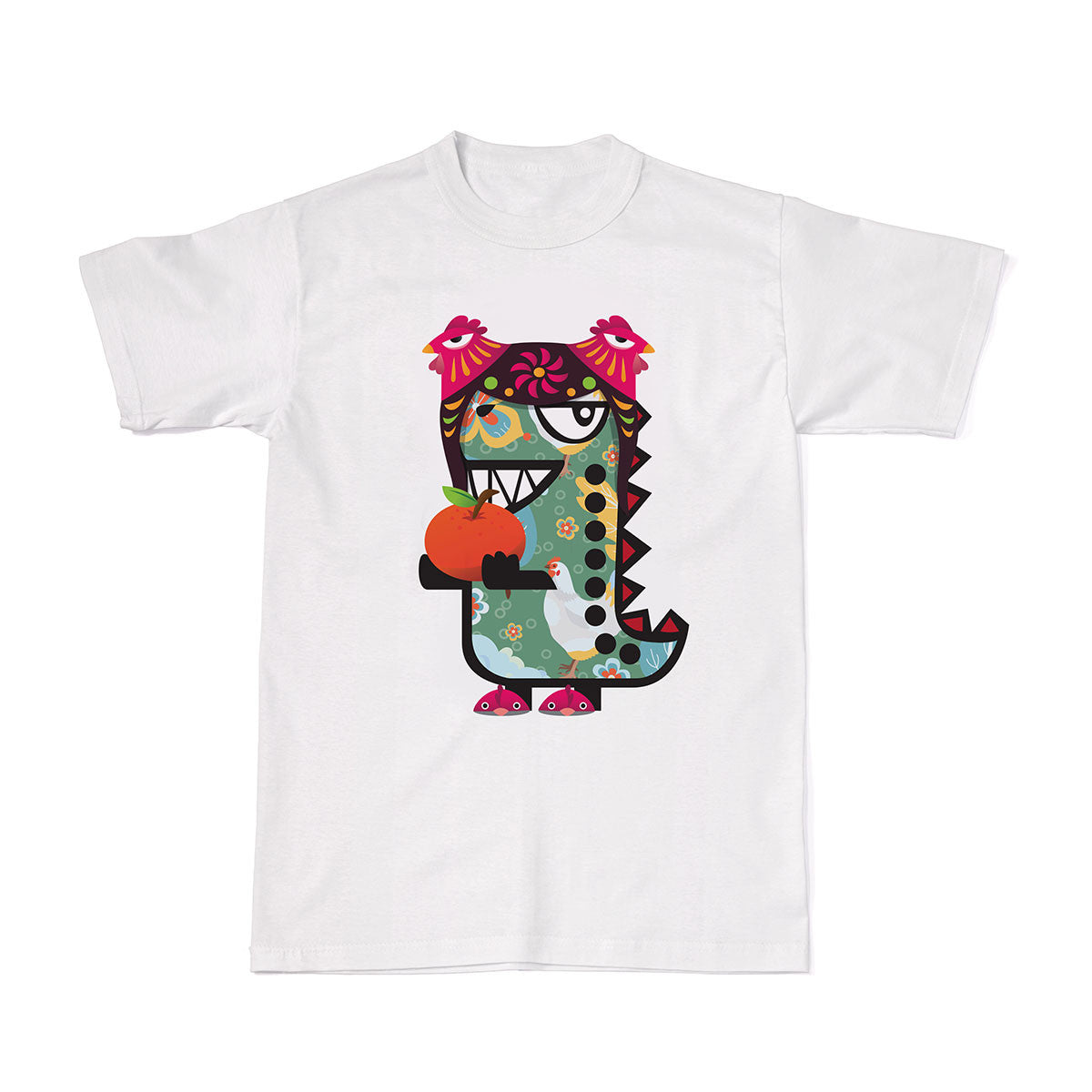 CNY Festive Tees - Zodiacs - Rooster T-shirt Tee-Saurus
