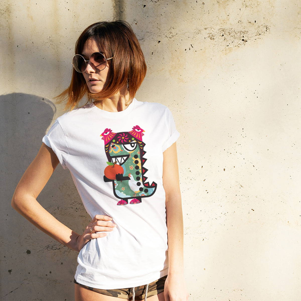 CNY Festive Tees - Zodiacs - Rooster T-shirt Tee-Saurus