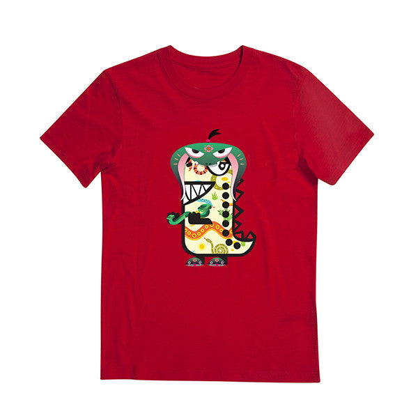 CNY Festive Tees - Zodiacs - Snake T-shirt Tee-Saurus