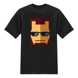 Cool Tees - Movie Tshirts - THUG Iron Man Tee-Saurus