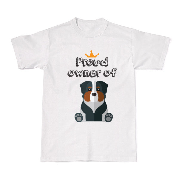 Dog - Pet Owner Designer Tees - Australian Shepherd T-shirt Tee-Saurus