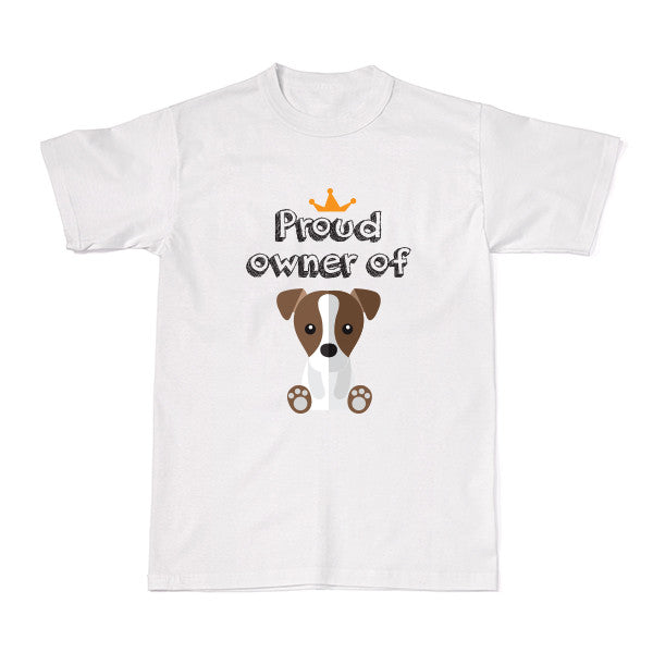 Dog - Pet Owner Designer Tees - Jack Russell T-shirt Tee-Saurus
