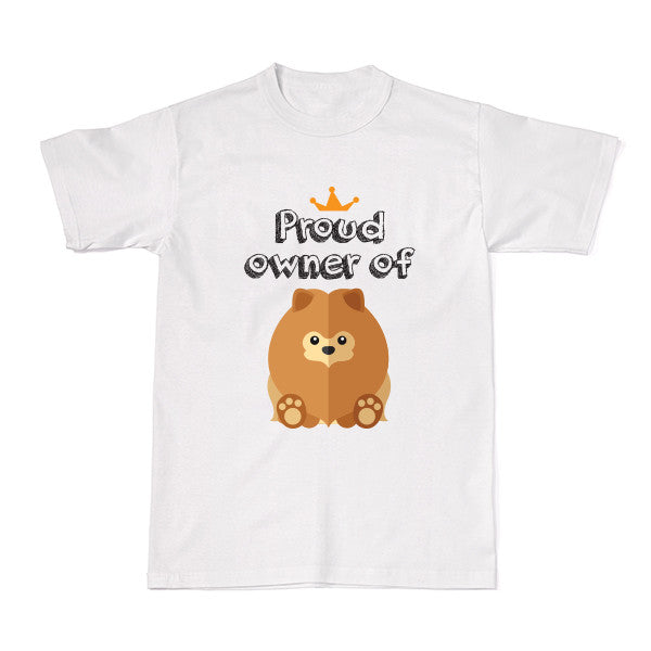Dog - Pet Owner Designer Tees - Pomeranian T-shirt Tee-Saurus