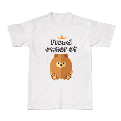 Dog - Pet Owner Designer Tees - Pomeranian T-shirt